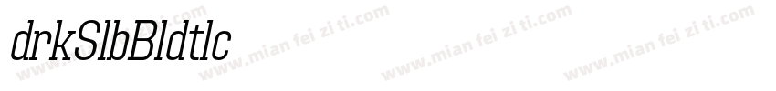 Adirek Slab Bold Italic字体转换
